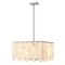 Z-Lite Viviana Chandelier, 8-Light, 19.75 In.W x 12 In.H, Polished Nickel/Alabaster 345P20-PN - alternate 1